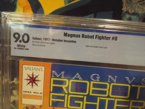 Magnus Robot Fighter #0 - CBCS 9.0 - 1991 Valiant