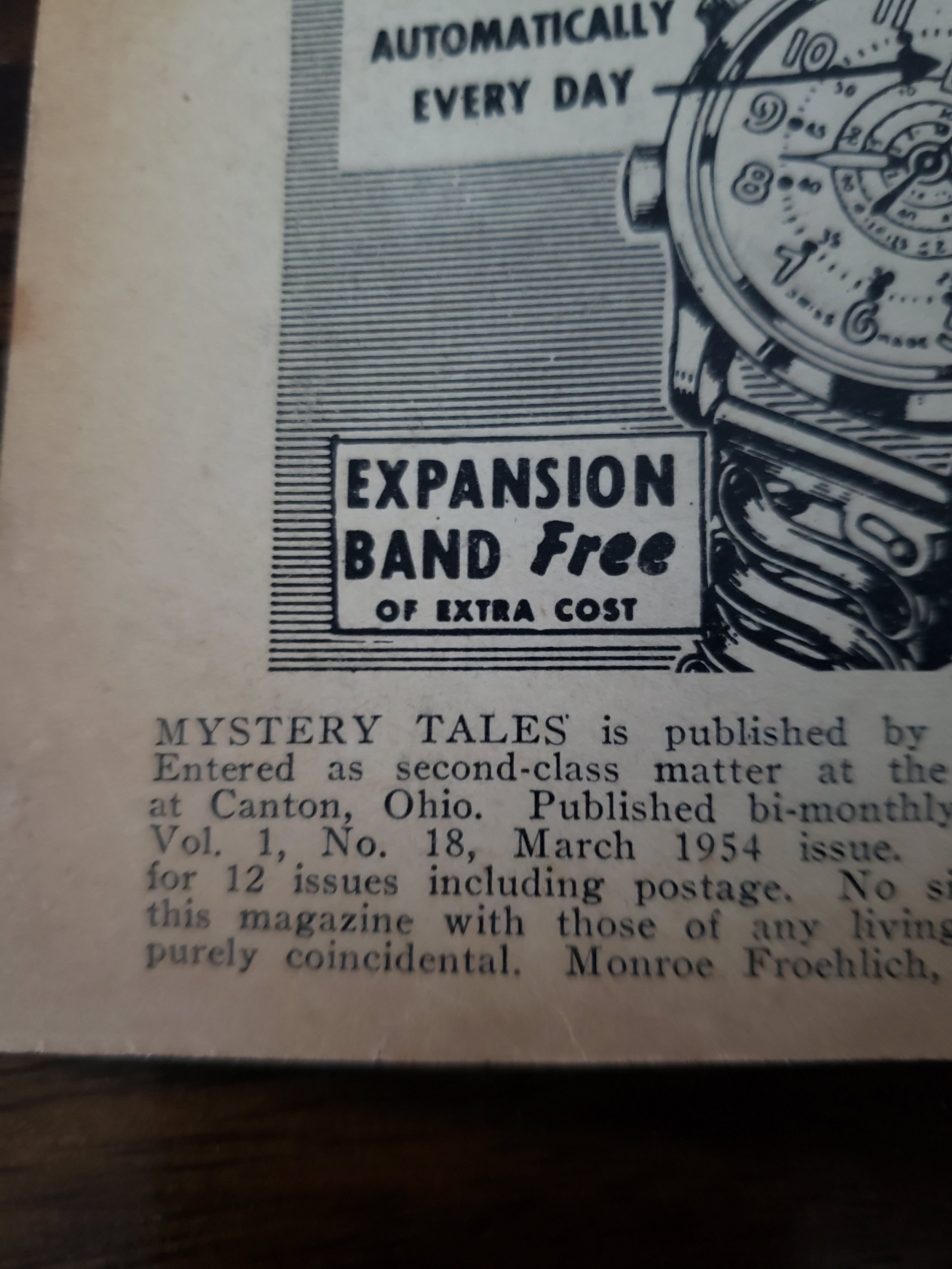 Mystery Tales 18 (1954) Pre Code Golden Age Horror Comic | Comic Books ...