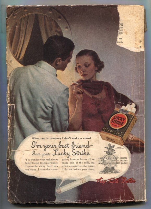 Western Story Pulp 7/27/1935 - Man From Nowhere - Three Mesquiteers G+