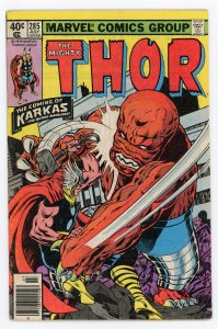 Thor #285 John Buscema Sersi VF-