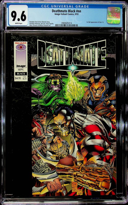 Deathmate #Black (1993) - CGC 9.6 Cert#3980685014