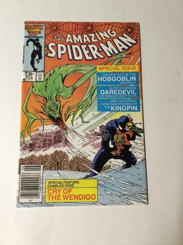 Amazing Spider-man 277 Nm- Near Mint- Newsstand