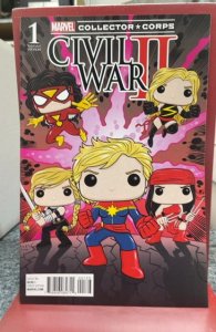 Civil War II #1 Marvel Collector's Corp Cover (2016)