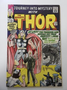 Journey into Mystery #113 (1965) VG Condition moisture stain