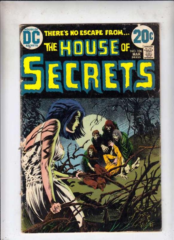 House of Secrets #106 (Mar-73) VG Affordable-Grade 