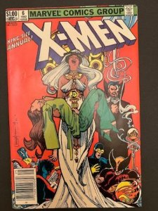 X-Men Annual #6 Direct Edition (1982) - VF +