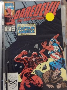 Daredevil  # 283 1990, Marvel DISNEY CAPTAIN AMERICA  HELLS KITCHEN