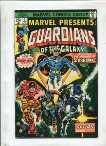 Marvel Presents #3 ~ Guardians Of The Galaxy! StarHawk ~ 1975 (Grade 6.0)WH