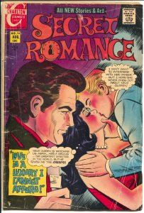 Secret Romance #14 1971-Charlton-love triangle cover & story-G