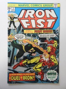 Iron Fist #1 (1975) FN Condition! MVS intact!
