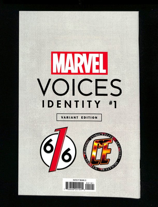 Marvel's Voices Identity #1 Jung-Geun Yoon Variant