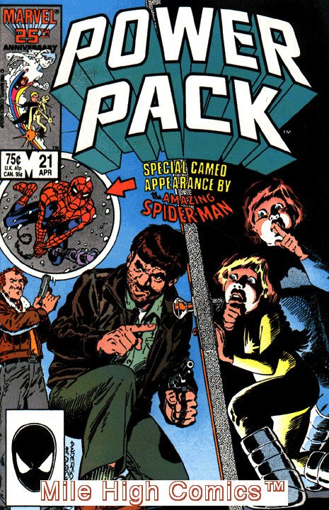 Power Pack Comics, Power Pack Comic Book List