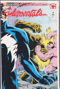 Elementals #18 (1987) Monolith