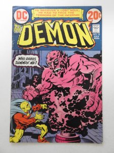 The Demon #10 (1973) Kirby Art! Sharp Fine Condition!
