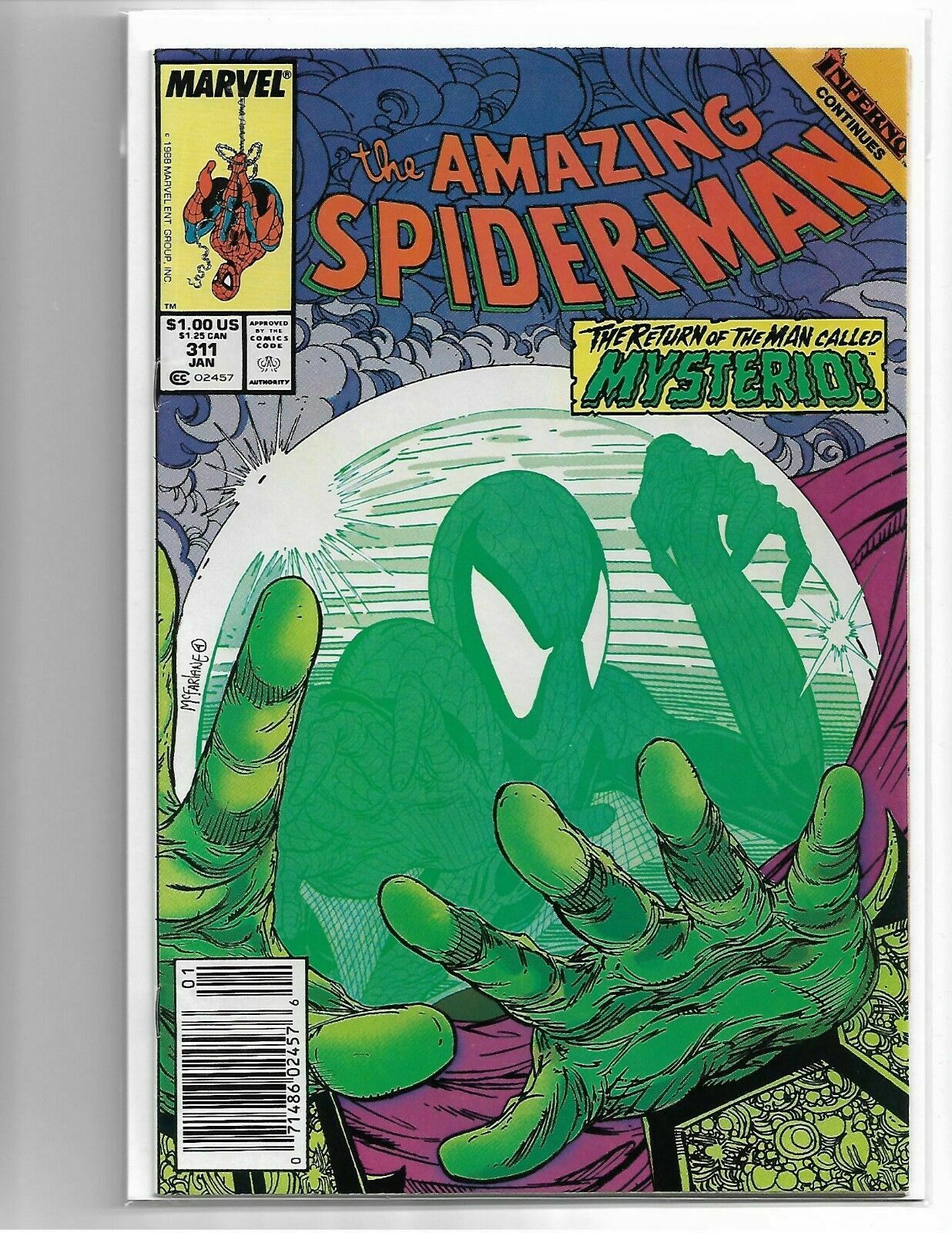 Amazing Spider-Man #321 Cover Art by Todd McFarlane  Comic Books - Copper  Age, Marvel, Spider-Man, Superhero / HipComic