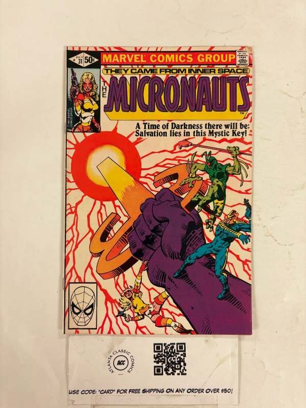 Micronauts #31 NM Marvel Comic Books Bug Space Glider Marionette 3 HH114