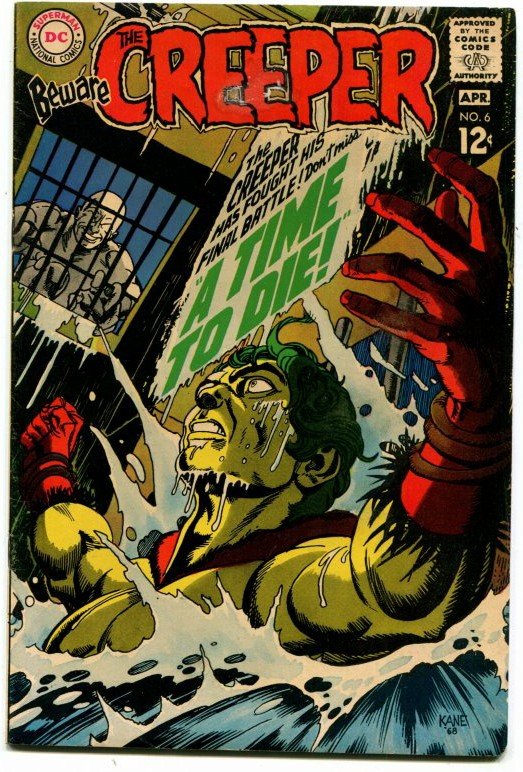 Beware The Creeper #6 (VG/F) 1968 Classic Steve Ditko Silver Age DC ID001