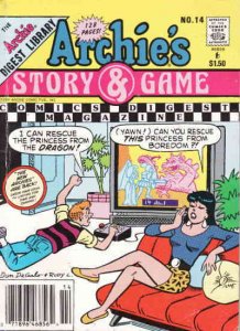 Archie's Story And Game Digest Magazine #14 VG ; Archie | low grade comic