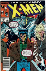 The Uncanny X-Men #245 Newsstand Rob Liefeld NM