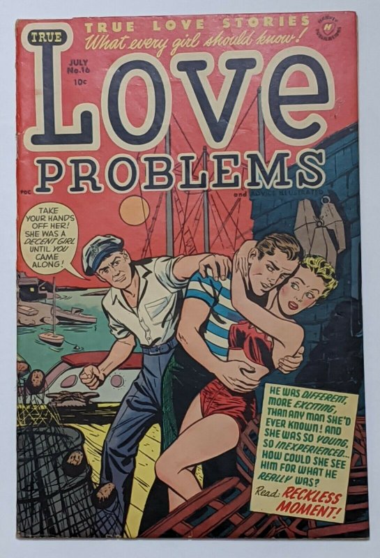 True Love Problems #16 (Jul 1952, Harvey) FN+ 6.5 Pre-Code Romance 