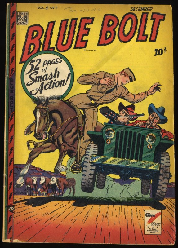 Blue Bolt Vol.8 #7 GD 2.0