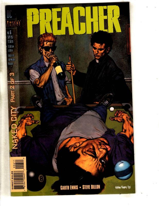 Preacher # 6 NM DC Vertigo Comic Book Garth Ennis Steve Dillon JS1