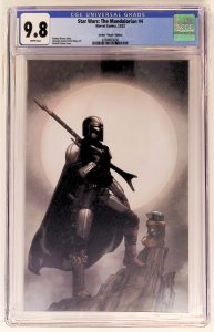 Star Wars: The Mandalorian #4 (2022) CGC-9.8 Zircher Virgin Edition