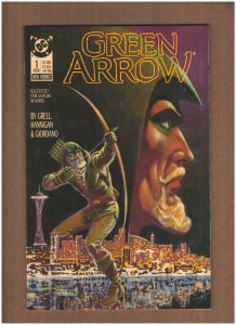 Green Arrow #1 DC Comics 1988 Mike Grell NM- 9.2