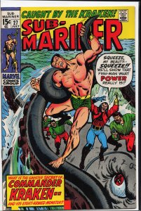 Sub-Mariner #27 (1970) Namor the Sub-Mariner