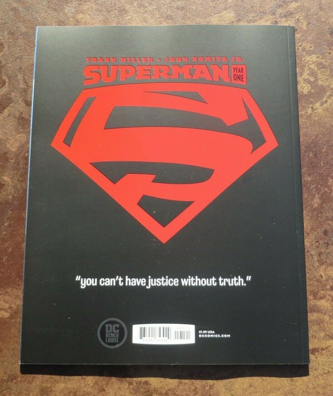 Superman Year One #1 TPB Graphic Novel NM+ 1st Print DC Black Label Frank Miller