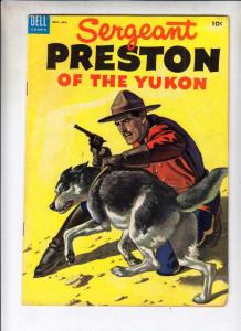 Sergeant Preston of the Yukon #9 (Jan-54) FN/VF+ High-Grade Sergeant Preston