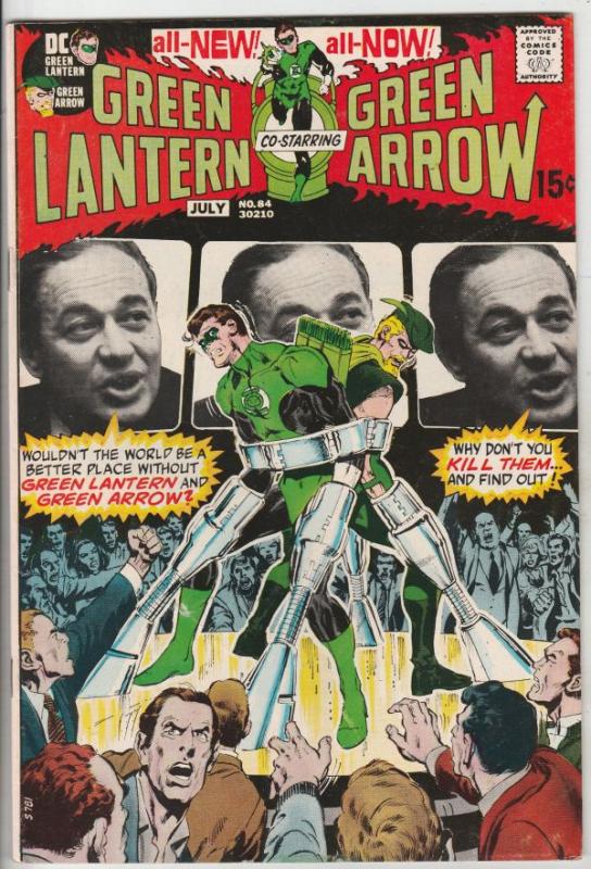 Green Lantern #84 (Jul-71) NM- High-Grade Green Lantern, Green Arrow