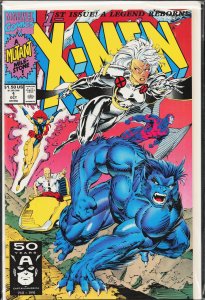 X-Men #1 Storm and Beast Cover (1991) X-Men [Key Issue]