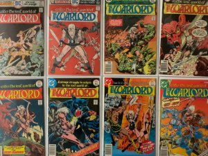Warlord comics lot #1-50 47 diff avg 5.0 (1976-81)