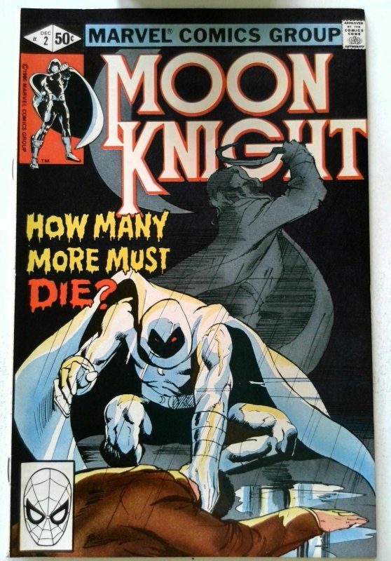 Moon Knight #2 Marvel 1980 VF+ Bronze Age 1st Printing Comic Book