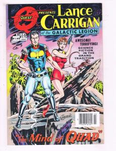 Lance Carrigan Of The Galactic Legion #3 VF Quest Comics Comic Book DE19