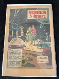 5 General Electric Adventures in Science Series Comics