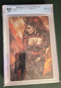 Hellbringers The Ties That Bind Us #1 2021 Parrillo Metal Graded CBCS 9.0 GB03