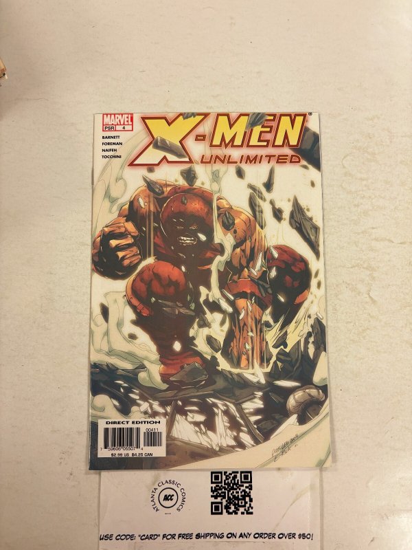 X-Men Unlimited #4 NM Marvel Comic Books Juggernaut Wolverine 28 HH84