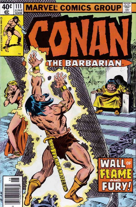 Conan the Barbarian #111 (Newsstand) GD ; Marvel | low grade comic June 1980 Fla
