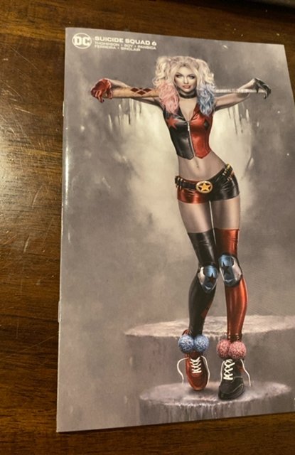 Suicide Squad #6 Sanders Cover B (2021)Minimal virgin dress