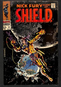 Nick Fury, Agent of SHIELD #6 FN 6.0 Marvel Comics
