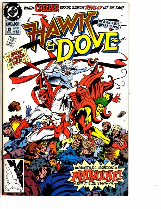 8 Hawk & Dove DC Comic Books # 15 16 17 18 19 20 21 22 Batman Flash J211