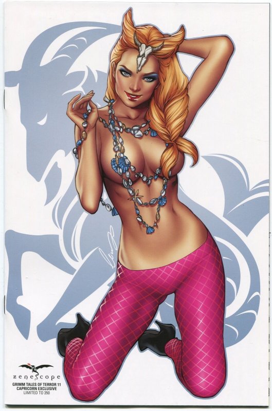 Grimm Fairy Tales of Terror Vol 4 #11 Capricorn Zodiac Cosplay Exclusive Cover D