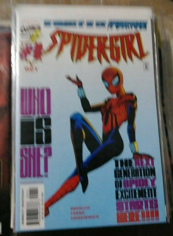 SPIDER-GIRL # 0 1998 MARVEL what if 105 THE DAUGHTER OF THE TRUE SPIDERMAN