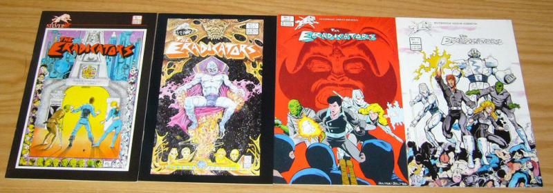 Eradicators #1-4 FN/VF complete series + vol. 2 #1-6 greater mercury silverwolf