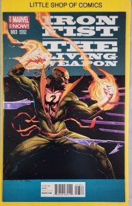 Iron Fist Living Weapon #3 Jerome Opena 1:25 Variant Marvel Comics 2014 NM