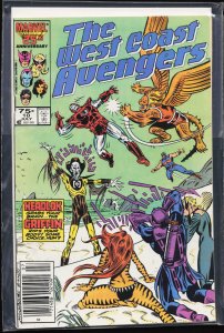West Coast Avengers #10 Newsstand Edition (1986) West Coast Avengers / Avenge...