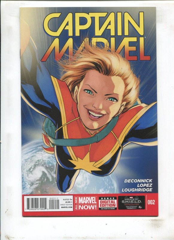 Captain Marvel 2 pcs #2-3 - David Lopez Covers (9.2) 2014