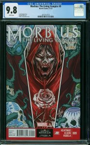 Morbius: The Living Vampire #9 (2013) CGC 9.8 NM/MT